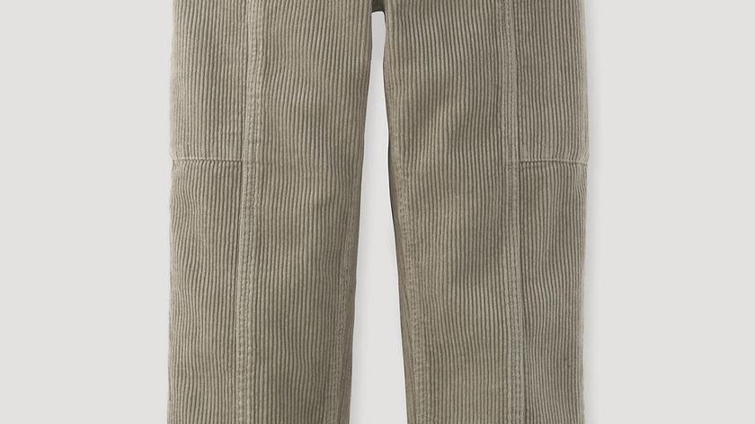 hessnatur Kinder Cordhose aus Hanf mit Bio-Baumwolle - grau - Größe 164