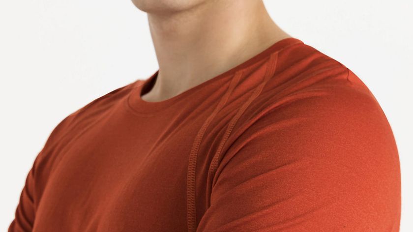 hessnatur Funktionsshirt aus Bio-Merinowolle mit Seide - orange - Größe 50