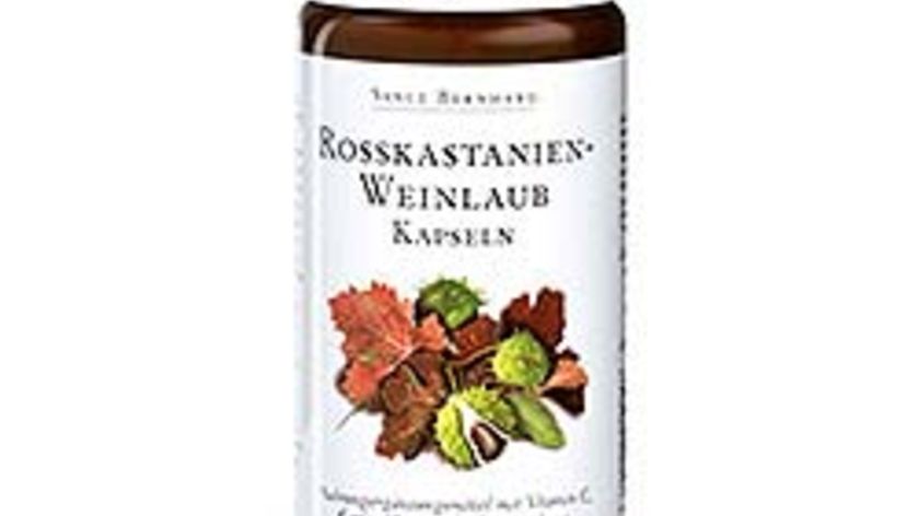 Rosskastanien-Weinlaub-Kapseln