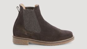 hessnatur Herren Chelsea Boots - braun - Größe 41