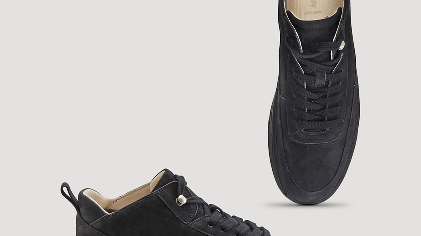 hessnatur Herren Sneaker - schwarz - Größe 45