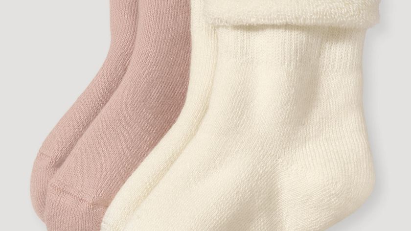 hessnatur Baby Frottee-Socken im 2er-Pack aus Bio-Baumwolle - rosa - Größe 19-22