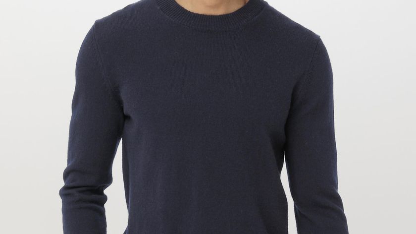 hessnatur Herren Pullover aus Bio-Lambswool - blau - Größe 48