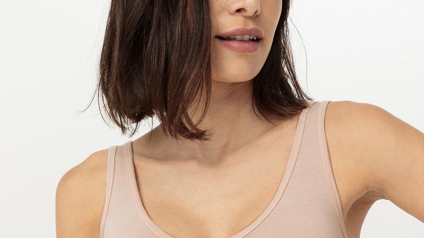 hessnatur Damen Bustier PURE BALANCE aus Bio-Baumwolle und Tencel™ Modal - rosa - Größe 34