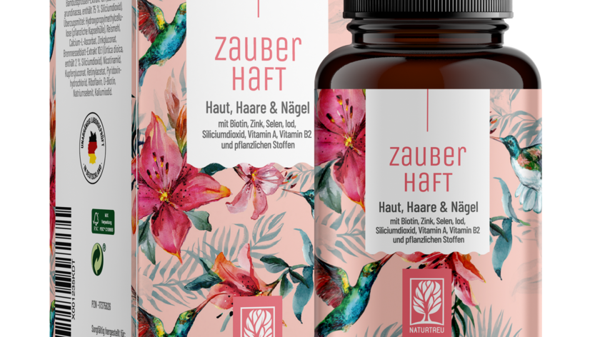 Beauty-Komplex für Haut, Haare und Nägel - Zauberhaft - 2 Dosen Zauberhaft (beliebteste Option)