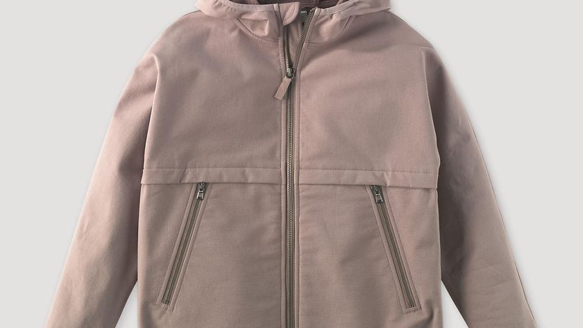 hessnatur Kinder Softshell Jacke aus Bio-Baumwolle - lila - Größe 110/116