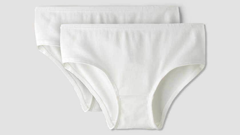 hessnatur Damen Panty low cut im 2er-Set aus Bio-Baumwolle - weiß - Größe 40