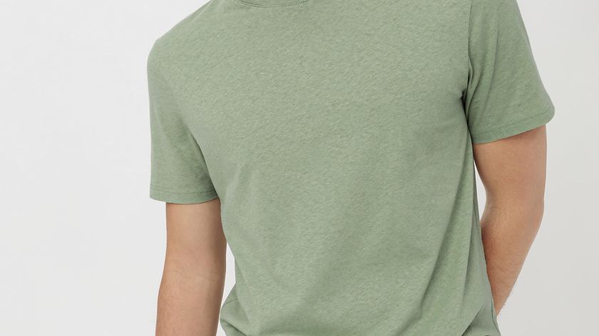 hessnatur Herren T-Shirt aus Bio-Baumwolle mit Hanf - grün - Größe 54