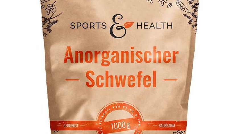 Anorganischer Schwefel in Pulverform