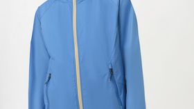 hessnatur Damen-Outdoor Lightweight-Jacke Nature Shell - blau - Größe 46