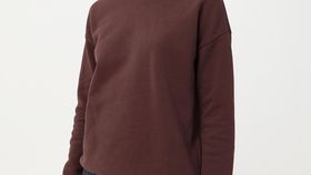 hessnatur Damen Sweatshirt aus Bio-Baumwolle - rot - Größe 42