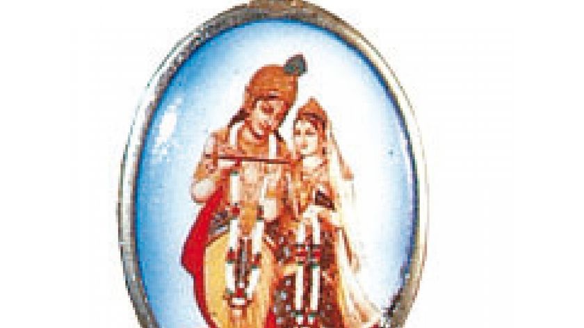 Spiritanhänger "Krishna & Radha"