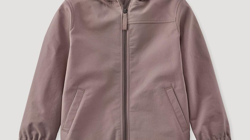 hessnatur Kinder Softshelljacke Regular NATURE aus Bio-Baumwolle - lila - Größe 98/104