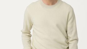 hessnatur Herren Pullover aus Bio-Lambswool - natur - Größe 56