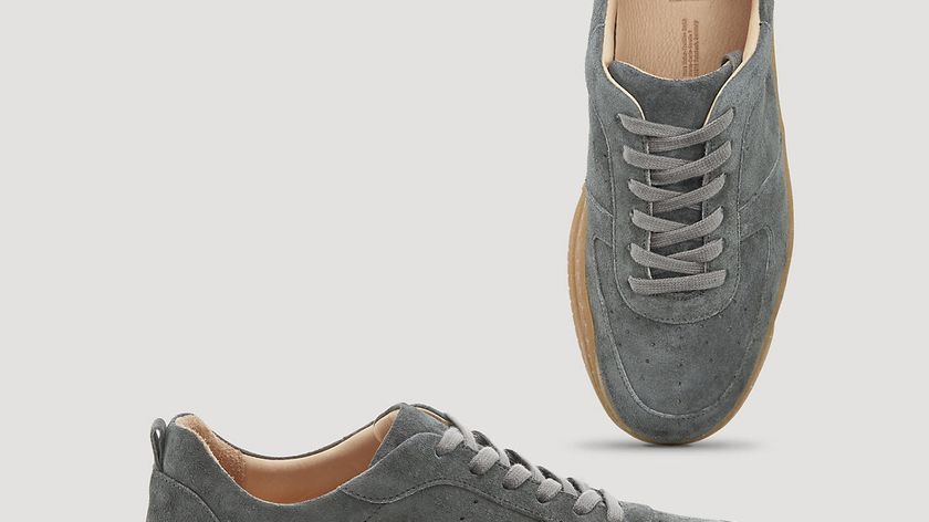 hessnatur Herren Sneaker - grau - Größe 43