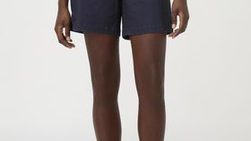 hessnatur Damen-Outdoor Shorts - blau - Größe 40