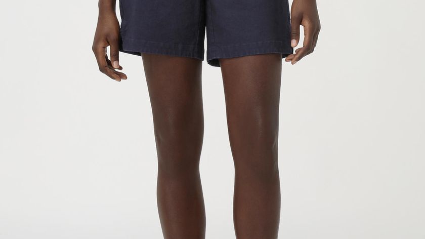 hessnatur Damen-Outdoor Shorts - blau - Größe 40