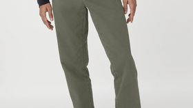 hessnatur Herren Chino LENN Regular aus Bio-Baumwolle - grün - Größe 50