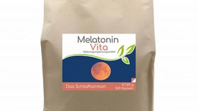 Melatonin Vita mit Ashwagandha & Ling Zhi 300 Kapseln Vorratsbeutel