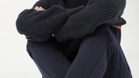 hessnatur Damen Joggpants aus Bio-Baumwolle - blau - Größe 38