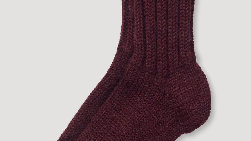 hessnatur Unisex Stricksocken aus Bio-Merinowolle - lila - Größe 46/47