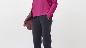 hessnatur Damen Jersey-Hose aus Bio-Baumwolle - marine - Größe 42