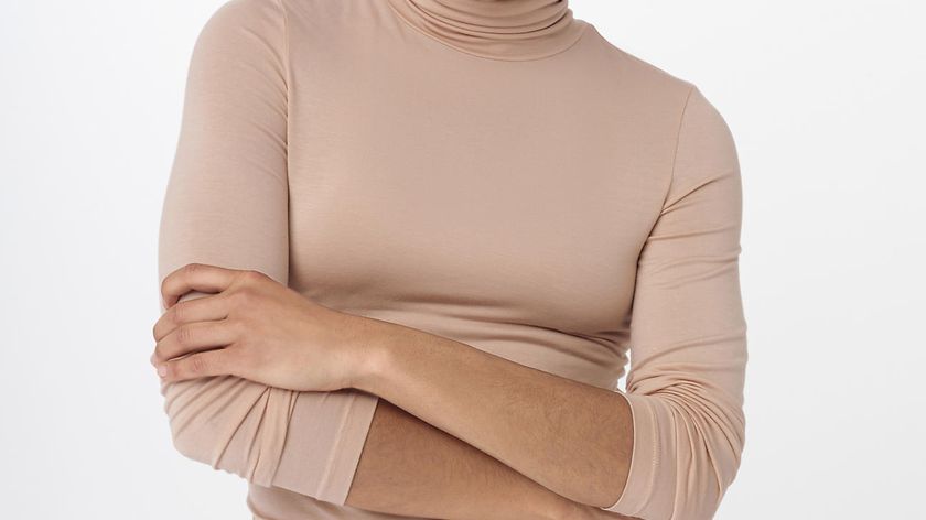 hessnatur Damen Rollkragenshirt aus TENCEL™Modal - rosa - Größe 48