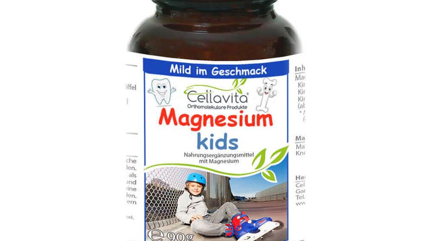 Magnesium kids f?r Kinder - 90g Pulver im Glas