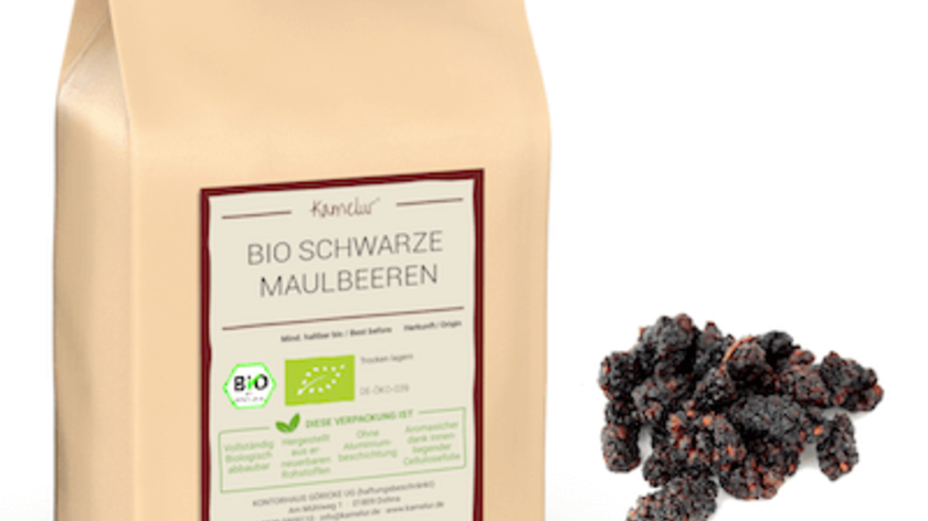 Bio Maulbeeren, schwarz