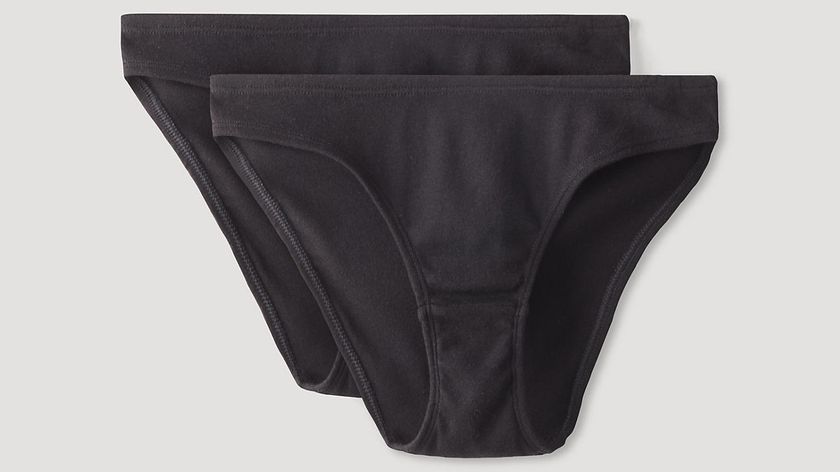 hessnatur Damen Slip low cut im 2er-Set aus Bio-Baumwolle - schwarz - Größe 48