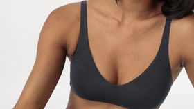 hessnatur Damen Soft BH PURE SENSE aus TENCEL™ Modal - schwarz - Größe 36