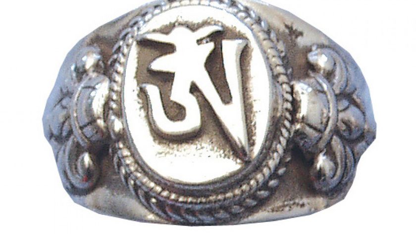 Ring "Om" Silber 925 6,3g