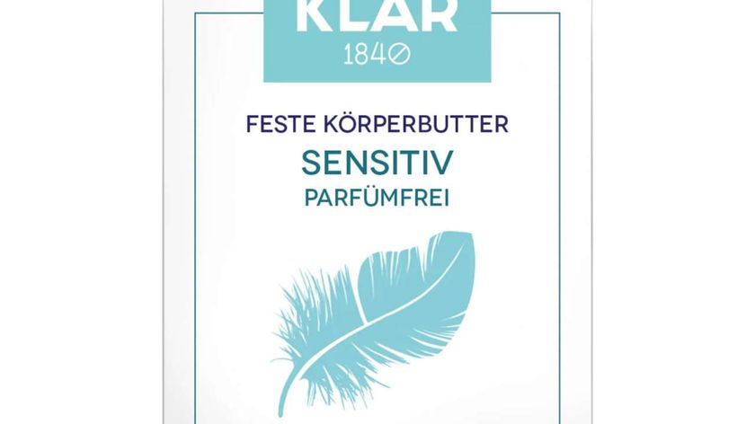 Klar Feste Körperbutter sensitiv: intensive Naturpflege