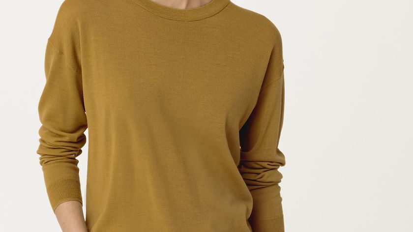 hessnatur Damen Pullover aus Bio-Merinowolle - gelb - Größe 40