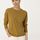 hessnatur Damen Pullover aus Bio-Merinowolle - gelb - Größe 40