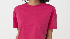 hessnatur Damen T-Shirt aus Bio-Baumwolle mit Hanf - lila - Größe 44