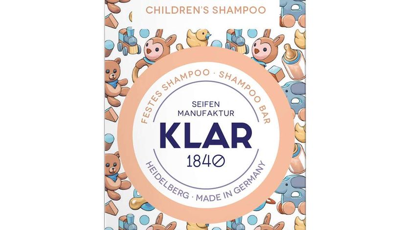 Klar's festes Kindershampoo reinigt sanft und schonend