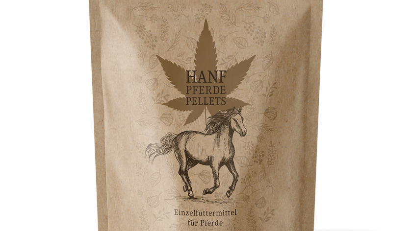 Hanfpellets für Pferde mit 0,5% CBD – 1,5 kg