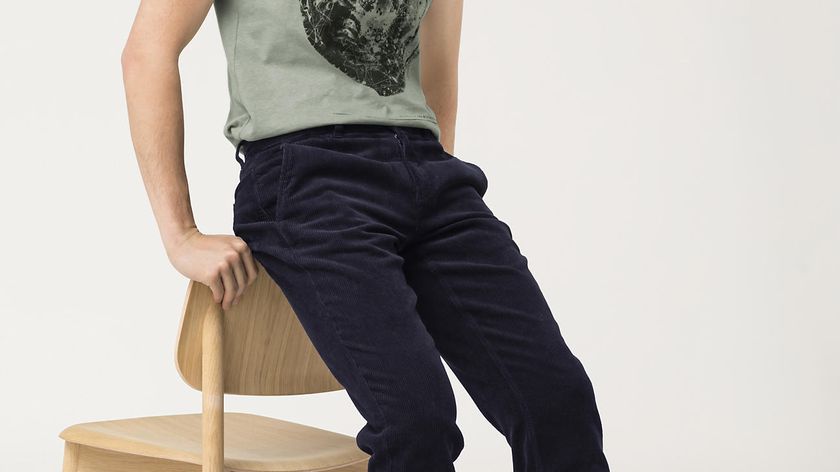 hessnatur Herren Cordhose aus Hanf mit Bio-Baumwolle - blau - Größe 56