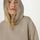 hessnatur Damen Sweatshirt Hoodie Relaxed aus Bio-Baumwolle - beige - Größe 34