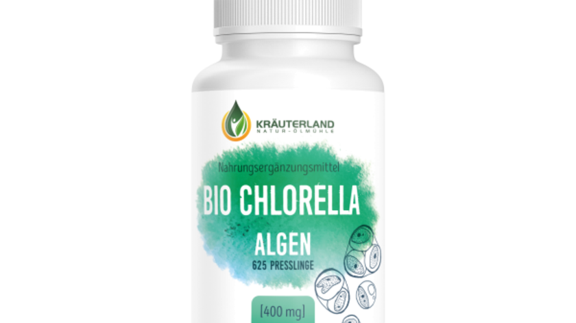 Bio Chlorella Algen 625 Presslinge