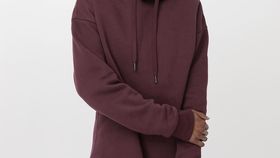 hessnatur Damen Hoodie aus Bio-Baumwolle - lila - Größe 34