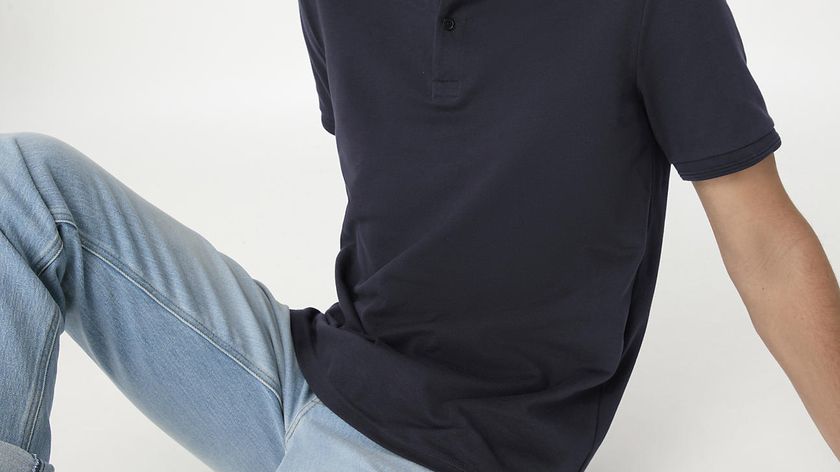 hessnatur Herren Zwirn Polo Shirt Regular aus Bio-Baumwolle - blau - Größe 50