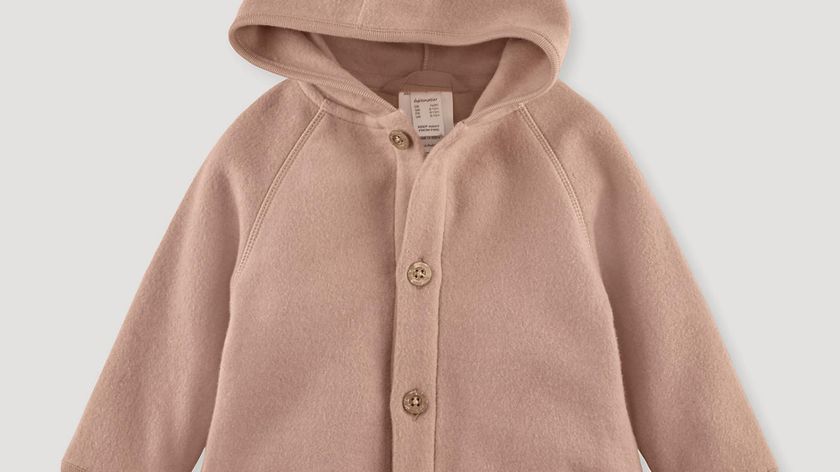 hessnatur Baby Softfleece-Jacke aus Bio-Baumwolle - rosa - Größe 98/104