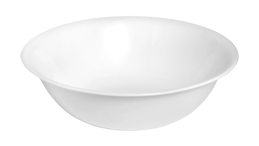 Corelle Schüssel weiß aus bruchsicherem Vitrelle Glas, 2 l