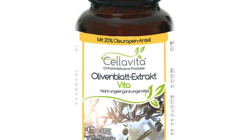 Olivenblatt-Extrakt Vita mit 20% Oleuropein-Anteil | 90 Kapseln