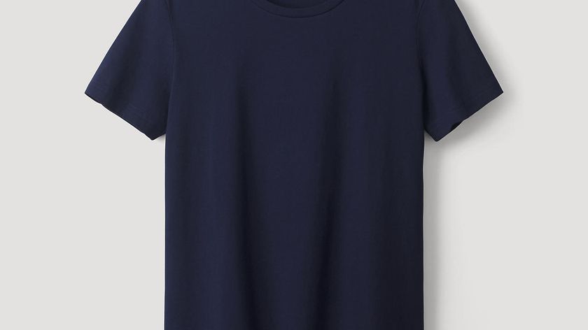 hessnatur Damen Kurzarm-Shirt aus Bio-Baumwolle - blau - Größe 38