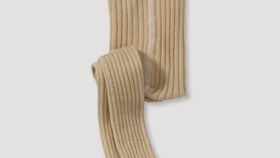 hessnatur Baby Wollstrumpfhose aus Bio-Merinowolle mit Bio-Baumwolle - beige - Größe 86/92