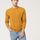 hessnatur Herren Pullover aus Schurwolle mit Kaschmir - orange - Größe 46