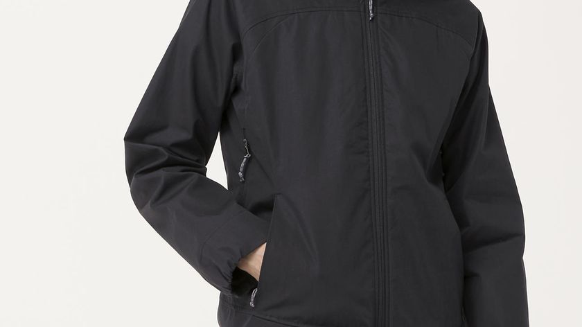 hessnatur Damen-Outdoor 3-in-1 Jacke Nature Shell aus Bio-Baumwolle - grau - Größe 46